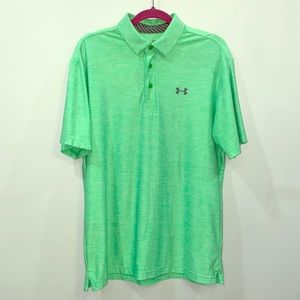 Under Armour Lime Green Polo